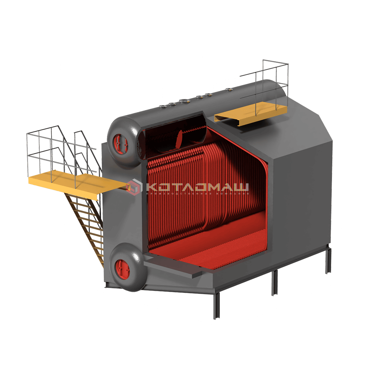 Паровой котел ДЕ-25-24-380ГМ-О